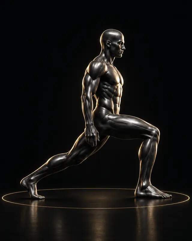 Apex One motion mirror showing a lunge